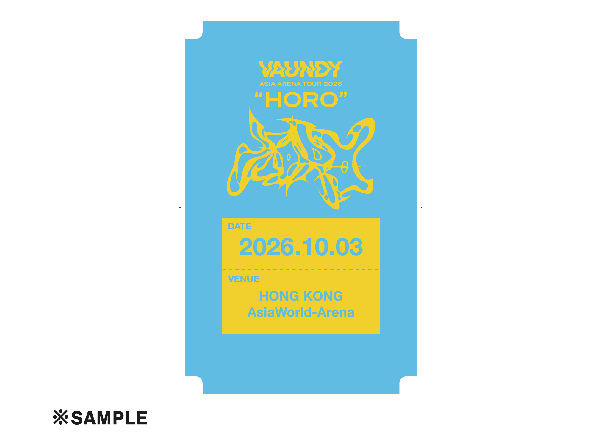 Vaundy チケットカード 2枚セット Vaundy ART Work Studio Members